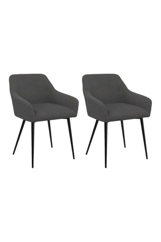 2 chaises Jenny - 51 x H6 x 56 cm