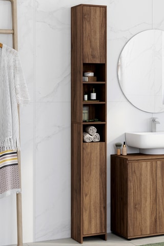Colonne de salle de bain 2 portes Tom - 170 x 20 x 20 cm