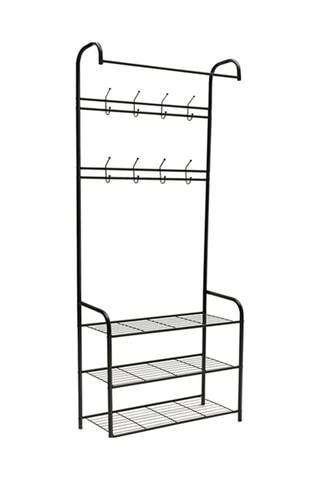 Meuble d'entrée Pasadena - 71 x 31 x 186 cm