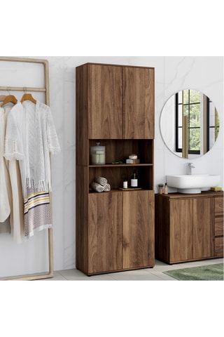 Armoire 4 portes Tom - 60 x 170 x 30 cm