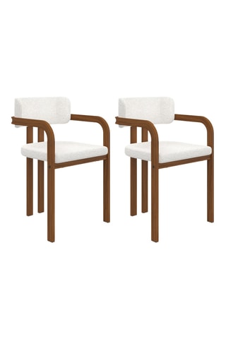 2 chaises Elsa - 46 x 74 x 48 cm