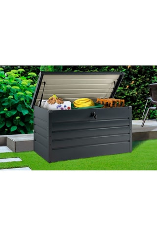 Coffre de jardin - Anthracite - 350 l