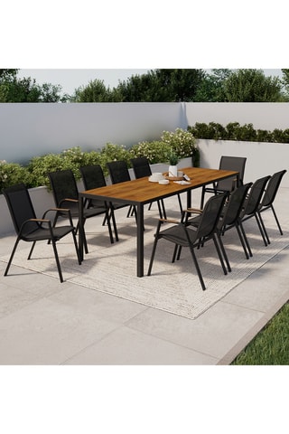 Ensemble de jardin Timbia - 10 places