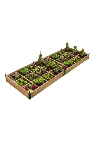 2 serres de potager 12 compartiments - 115 x 80 x 54 cm
