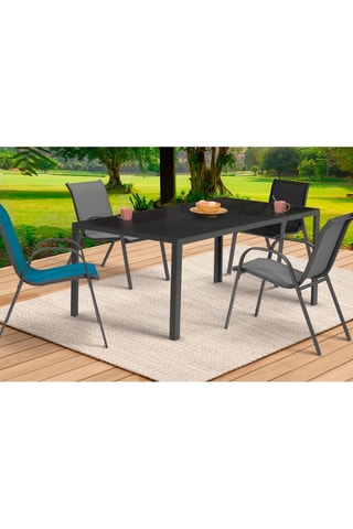 4 chaises de jardin - 51,5 x 68 x 84 cm