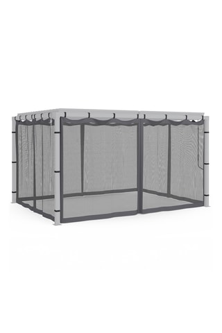 Moustiquaire pour pergola bioclimatique - 4 x 3 m