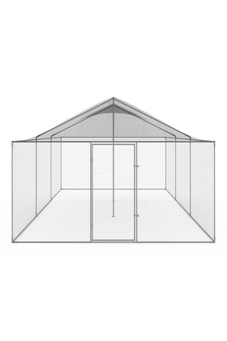 Volière grillagée - 18 m²