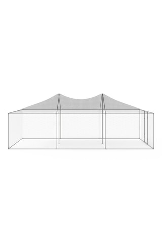 Volière grillagée - 18 m²
