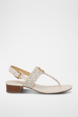 Sandales à talons Hannah Thong - Beige