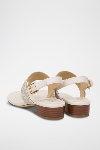 Sandales à talons Hannah Thong - Beige