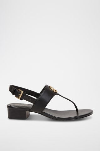 Sandales à talons Hannah Thong - Noir