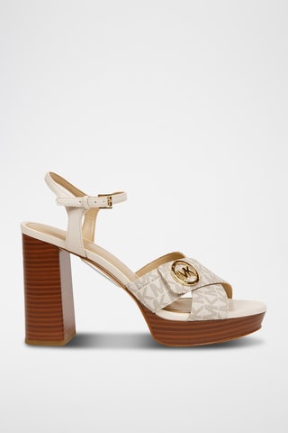 Sandales à talons Hannah - Beige