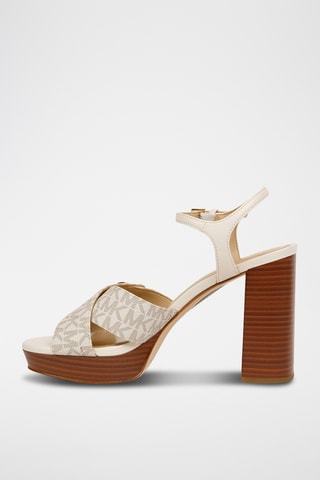Sandales à talons Hannah - Beige