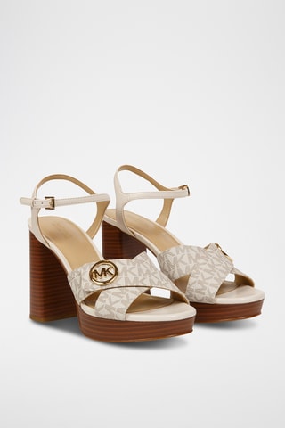 Sandales à talons Hannah - Beige
