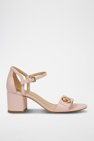 Sandales à talons Hannah Block - Rose