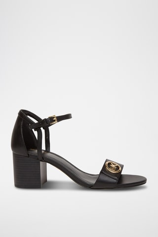 Sandales à talons - Noir