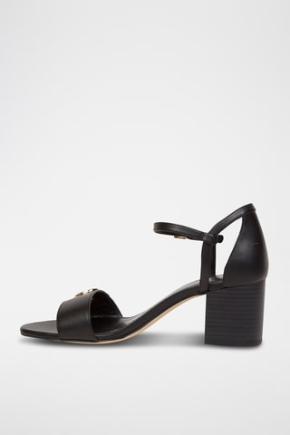 Sandales à talons - Noir