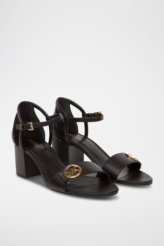 Sandales à talons - Noir
