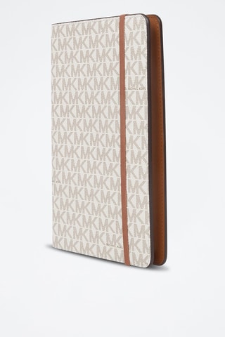 Carnet ligné - Blanc et gris