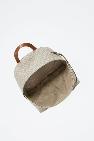 Sac à dos - Blanc, marron et gris