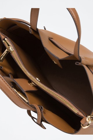 Sac à main en cuir Carson - Doré