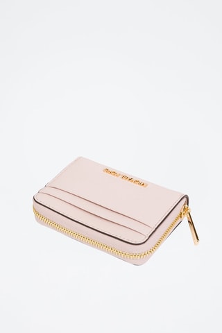Porte-cartes en cuir - Rose