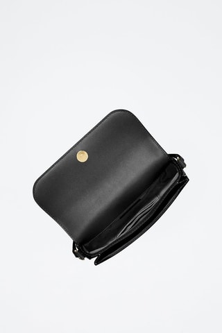 Sac bandoulière en cuir - Marron