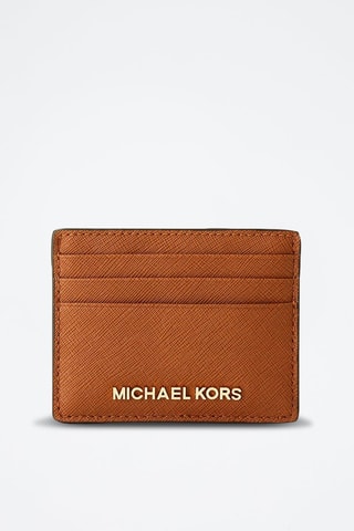 Porte-cartes en cuir - Marron