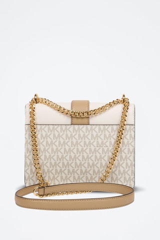 Sac bandoulière Greenwich - Blanc et doré