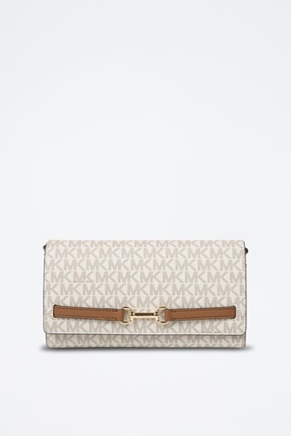 Sac bandoulière Carson - Blanc, doré et noir