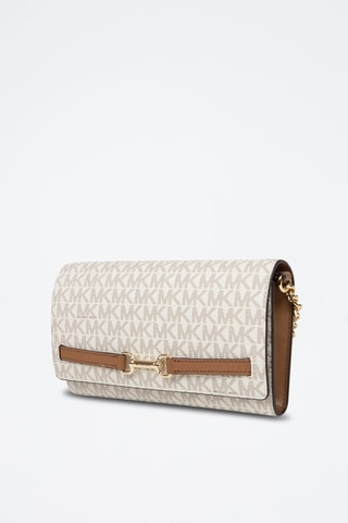 Sac bandoulière Carson - Blanc, doré et noir