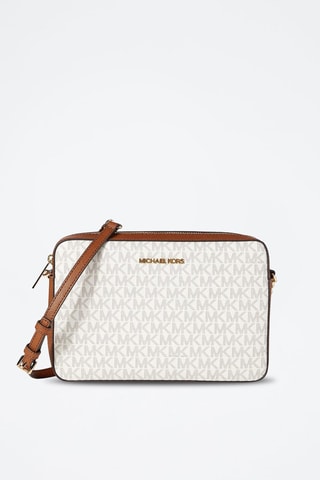 Sac bandoulière en cuir - Beige