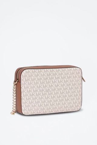 Sac bandoulière en cuir - Beige