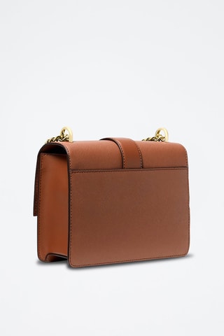 Sac bandoulière Greenwich - Doré et marron