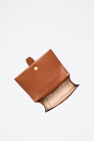 Sac bandoulière Greenwich - Doré et marron
