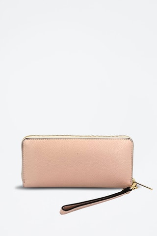 Compagnon en cuir Nude - Rose