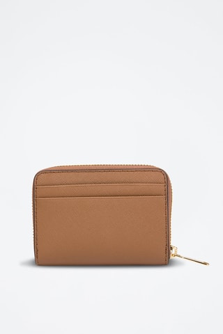Pochette en cuir Jet Set - Marron