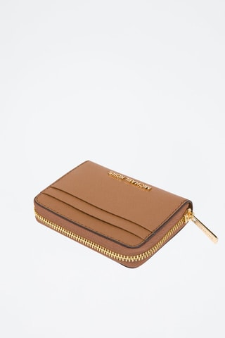 Pochette en cuir Jet Set - Marron
