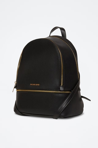 Sac à dos en cuir Rhea - Noir