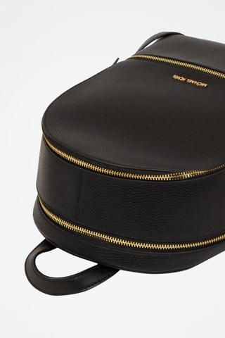 Sac à dos en cuir Rhea - Noir