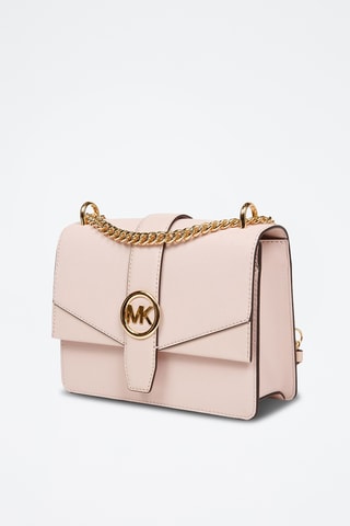 Sac bandoulière en cuir Greenwich - Rose