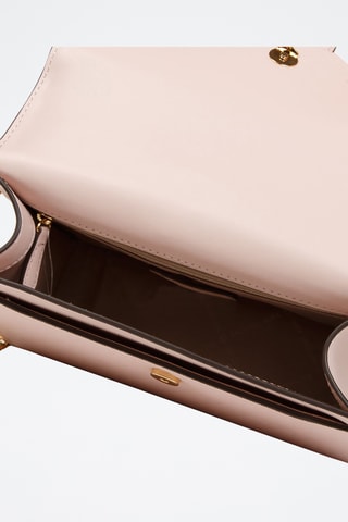 Sac bandoulière en cuir Greenwich - Rose