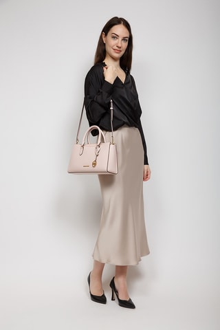 Sac à main Arden en cuir - Rose