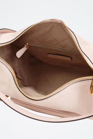 Sac porté épaule en cuir Merritt - Rose