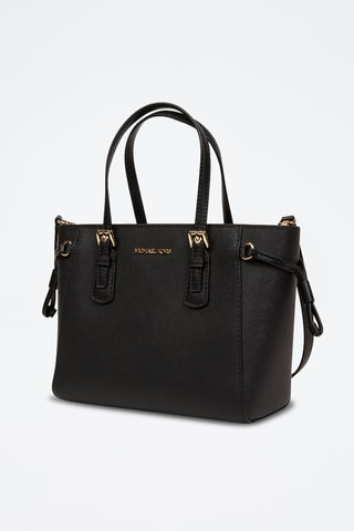 Sac à main en cuir Voyager - Noir