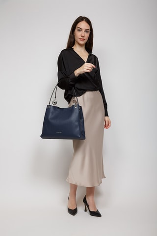 Sac porté épaule Christina - Bleu marine