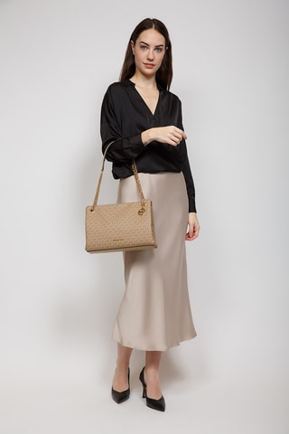 Sac porté épaule Christina - Marron