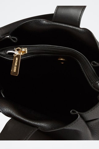 Sac seau en cuir Carson - Noir