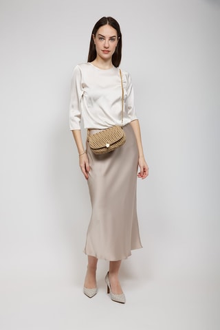Sac bandoulière Mila - Marron