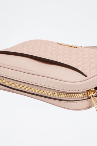 Sac bandoulière en cuir Jet Set Travel - Rose